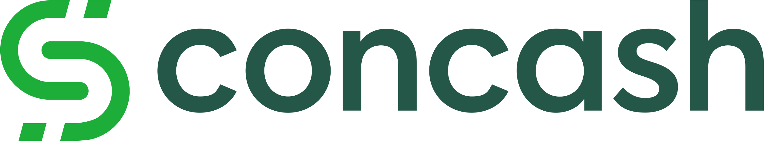 Logotipo da Concash, empresa do BTG Pactual especializada na compra e venda de consórcios.